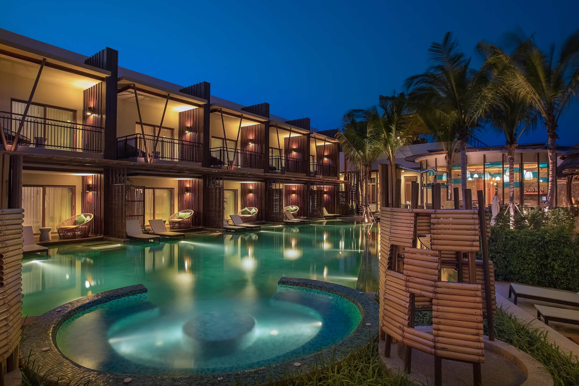 Prana Resorts Nandana Swimming Pool Photography | Best Architecture Photographer Koh Samui Thailand